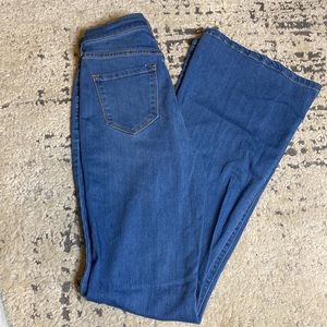 70s inspired flare jeans